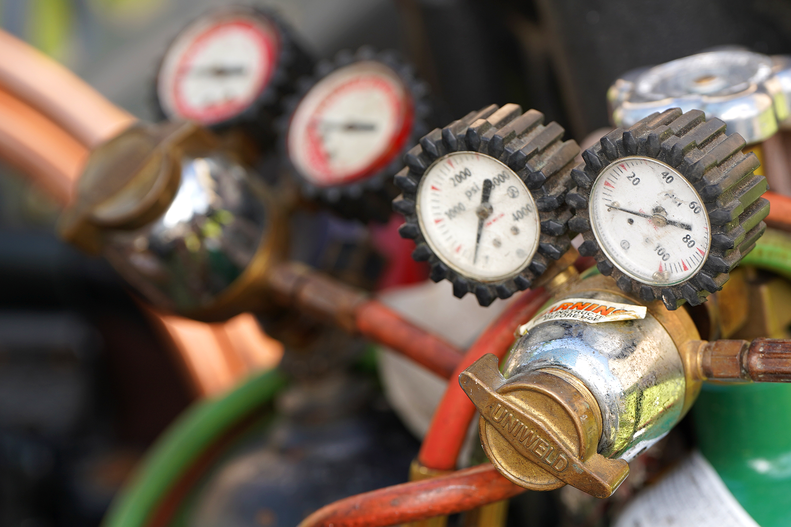 Efficient Air Tools On Location During An HVAC Installation