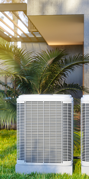 Residential HVAC Systems at a luxury residential location.